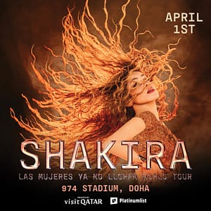 Buy Shakira Live at 974 Stadium in Doha – Concerts Now at Special Price in UAEMegaDeals.com Shakira Live at 974 Stadium in Doha Concerts