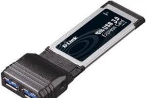 USB 3.0 Standard, 2 Port Express card