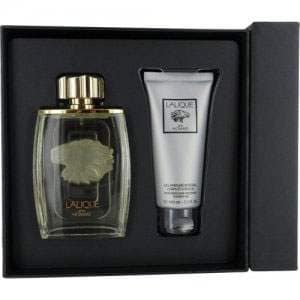 Lalique 2 Piece Perfume Set For Men