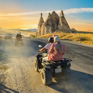 Buy Cappadocia: Sunset ATV Tour – Outdoor Attractions Now at Special Price in UAEMegaDeals.com Cappadocia: Sunset ATV Tour Outdoor Attractions