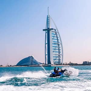 Buy Dubai Jet Ski: Burj Al Arab, Burj Khalifa & Atlantis at Jet Ski Dubai, Dubai, United Arab Emirates Now at Special Price in UAEMegaDeals.com Dubai Jet Ski: Burj Al Arab
