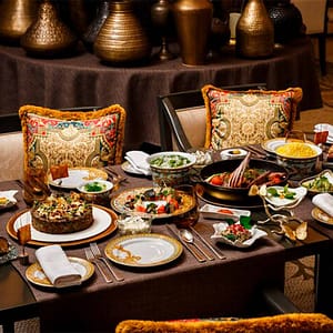Buy Enigma: A Taste of Persia at Versace Dubai at Palazzo Versace Dubai at Jaddaf Waterfront, Dubai, United Arab Emirates Now at Special Price in UAEMegaDeals.com Enigma: A Taste of Persia at Versace Dubai at Palazzo Versace Dubai at Jaddaf Waterfront