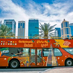 Buy Hop-on Hop-off Bus Dubai: 24 or 48-Hour Pass at Dubai Mall, Dubai, United Arab Emirates Now at Special Price in UAEMegaDeals.com Hop-on Hop-off Bus Dubai: 24 or 48-Hour Pass at Dubai Mall