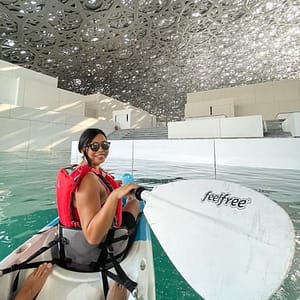 Buy Kayaking in the Louvre Abu Dhabi at Louvre Abu Dhabi, Abu Dhabi, United Arab Emirates Now at Special Price in UAEMegaDeals.com Kayaking in the Louvre Abu Dhabi at Louvre Abu Dhabi