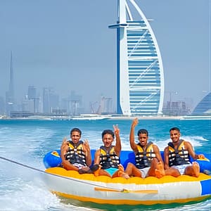 Buy Private 60-min Group Tubing on Speedboat in Dubai at Nemo WaterSports Jet Ski Dubai & Flyboard, Dubai, United Arab Emirates Now at Special Price in UAEMegaDeals.com Private 60-min Group Tubing on Speedboat in Dubai at Nemo WaterSports Jet Ski Dubai & Flyboard