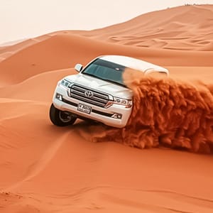 Buy Evening Desert Safari + Bbq, Sandboarding & Camel Ride For Up To 6 Now at Special Price in UAEMegaDeals.com Evening Desert Safari + Bbq