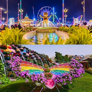 Buy Global Village + Butterfly Garden – Combo – Must-see attractions Now at Special Price in UAEMegaDeals.com Global Village + Butterfly Garden - Combo Must-see attractions