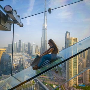 Buy Dubai Aquarium + Sky Views with Slide – Combo – Recently Added Experiences Now at Special Price in UAEMegaDeals.com Dubai Aquarium + Sky Views with Slide - Combo Recently Added Experiences