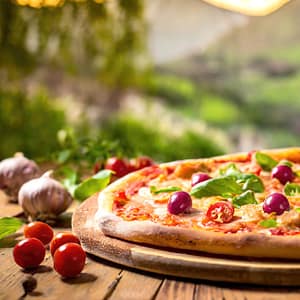 Buy Two Starters With Optional Any Pizza, Two, Or Four Pizzas Of Choice Now at Special Price in UAEMegaDeals.com Two Starters With Optional Any Pizza