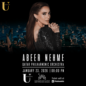 Buy Abeer Nehme alongside with Qatar Philharmonic Orchestra – Concerts Now at Special Price in UAEMegaDeals.com Abeer Nehme alongside with Qatar Philharmonic Orchestra Concerts