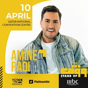 Buy Amine Radi Live in Qatar – Comedy Events Now at Special Price in UAEMegaDeals.com Amine Radi Live in Qatar Comedy Events