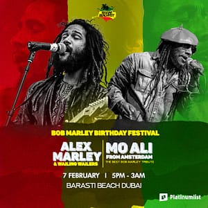 Buy Bob Marley Birthday Festival: Alex Marley, Mo Ali & Wailing Wailers in Dubai – Nightlife Now at Special Price in UAEMegaDeals.com Bob Marley Birthday Festival: Alex Marley