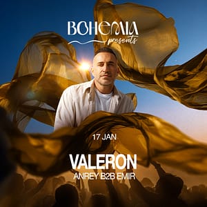 Buy Bohemia Presents Valeron in Dubai – Nightlife Now at Special Price in UAEMegaDeals.com Bohemia Presents Valeron in Dubai Nightlife
