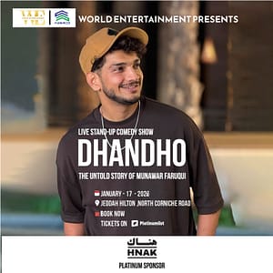 Buy DHANDHO : The Untold Story of Munawar Faruqui – Comedy Events Now at Special Price in UAEMegaDeals.com DHANDHO : The Untold Story of Munawar Faruqui Comedy Events