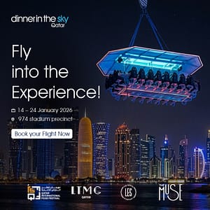 Buy Dinner In The Sky Qatar – Outdoor Attractions Now at Special Price in UAEMegaDeals.com Dinner In The Sky Qatar Outdoor Attractions