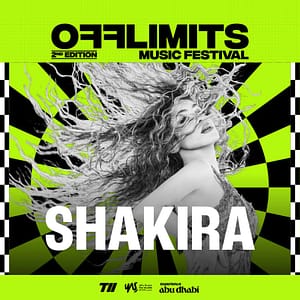Buy OFFLIMITS Music Festival – Headlining Shakira at Etihad Park, Abu Dhabi, United Arab Emirates Now at Special Price in UAEMegaDeals.com OFFLIMITS Music Festival - Headlining Shakira at Etihad Park