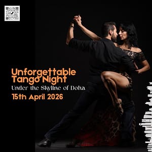 Buy Unforgettable Tango Night under the Skyline of Doha – Shows and Theatrical Plays Now at Special Price in UAEMegaDeals.com Unforgettable Tango Night under the Skyline of Doha Shows and Theatrical Plays