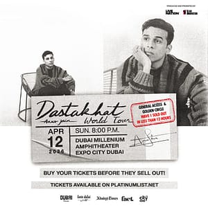 Anuv Jain Live in Expo City Dubai Desi Events