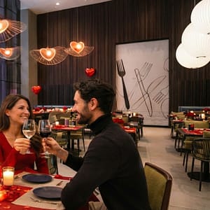 Buy Enjoy Romantic Valentine’s Day Dinner Buffet With Couple Activities Now at Special Price in UAEMegaDeals.com Enjoy Romantic Valentine’s Day Dinner Buffet With Couple Activities Cosmic Kitchen @Courtyard Marriott WTC Dubai UAE