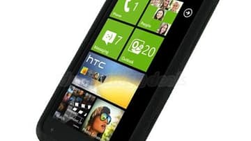 Pdair Luxury Silicone Case for HTC Titan X310e (Black)
