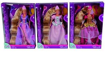 Simba - Steffi Love Rapunzel 3 Asst lat