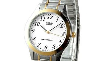 Casio Mens Two-tone Elegant Dress Watch [MTP-1128G-7BRDF]
