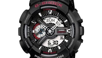 Casio G-SHOCK Mens Digital-Analog Watch [GA-110-1ADR]