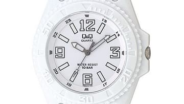 QQ Womens White Sports Watch [VQ68J010Y]
