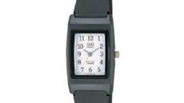 QQ Womens Black Plastic Fashion Watch [VP33-002]