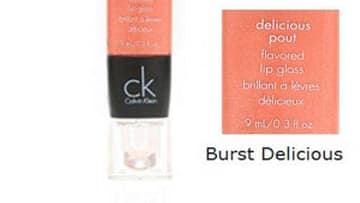 Calvin Klein CK Delicious Pout Flavored Lip Gloss - Burst