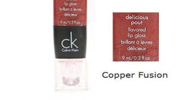 Calvin Klein CK Delicious Pout Flavored Lip Gloss - Copper Fusion