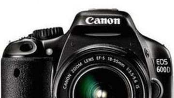 Canon EOS 600D With 18-55mm IS Lens