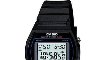 Casio Digital Mens Dress Watch [W-202-1AVDF]