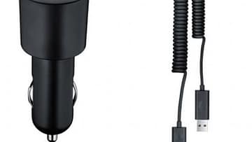 Nokia Dual USB Car Charger DC6 - For Nokia Other Mobiles With Micro USB Pin