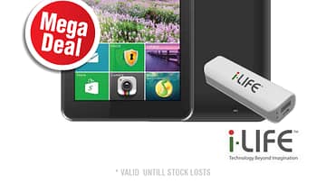 ITELL K-3300B 7" Calling Tablet + Power Bank