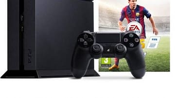 Sony Playstation 4 500GB Black Standard Edition With FiFa 15 Game
