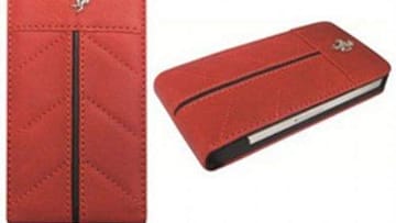 Ferrari California Collection, Flip Type for Samsung Galaxy S II - (Red)