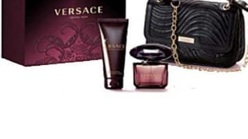 Versace Crystal Noir 3 Piece Perfume Set for Women