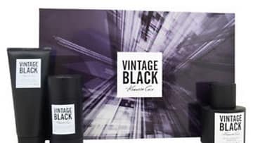 Kenneth Cole Black Vintage 3 Piece Perfume Set For Men