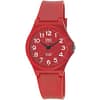 QQ Kid's Red StrapDial Fashion Watch [VQ88J004Y]
