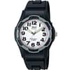 QQ Mens Black Analog Dress Watch [VP94J004Y]