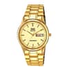 QQ Mens Golden Analog Dress Watch [Q684-010Y]
