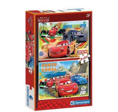 CLEMENTONI - PUZZLE SPECIAL COLLECTION 2X20 CARS 2