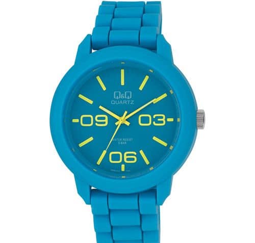 QQ Mens Sky Blue Sports Watch [VR08J013Y]