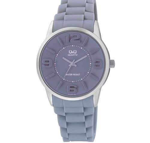 QQ Womens Purple Analog Sports Watch [Q674J325Y]