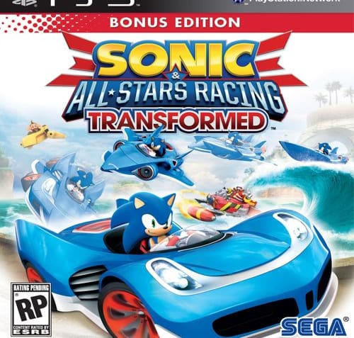 Sonic Allstar Racing Transformed for PS3