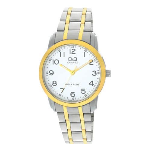 QQ Mens Two-tone Dress Watch [Q468-404Y]