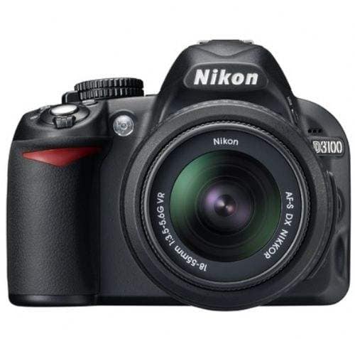 Nikon D3100 SLR Camera with 18-55 Lens [14.2 Megapixels, Black]