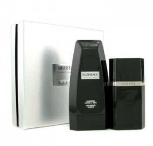 Azzaro Silver Black 2 Piece Perfume Gift Set for Men