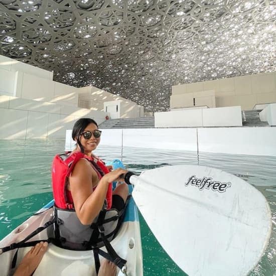 Buy Kayaking in the Louvre Abu Dhabi at Louvre Abu Dhabi, Abu Dhabi, United Arab Emirates Now at Special Price in UAEMegaDeals.com 2 Kayaking in the Louvre Abu Dhabi at Louvre Abu Dhabi